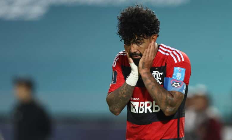 Flamengo X Racing Gabigol N O Treina E Est Fora Do Confronto Da