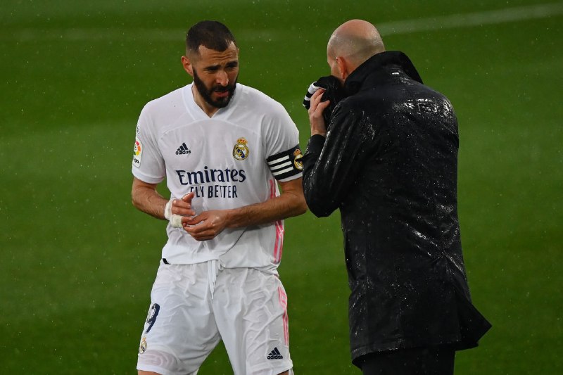 زيدان- بنزيما - ريال مدريد