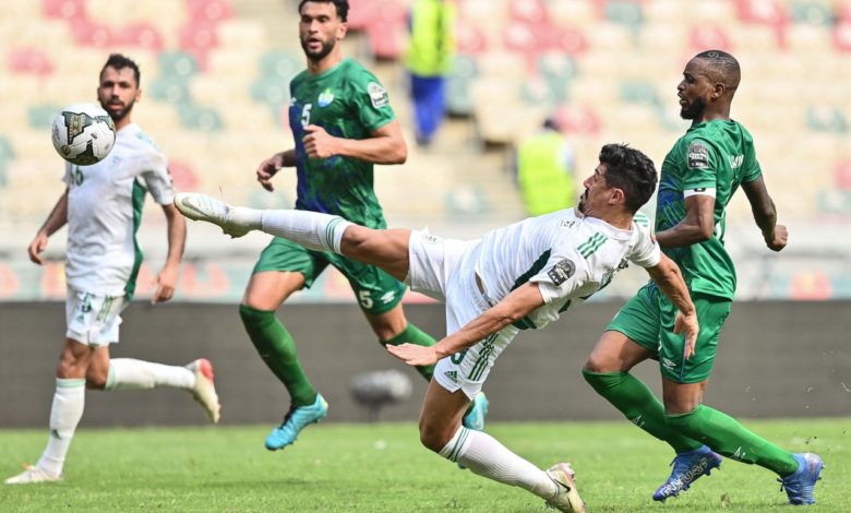 بغداد بونجاح - الجزائر - كأس أمم إفريقيا