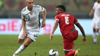 سفيان فيجولي - منتخب الجزائر - منتخب غينيا الاستوائية - كأس أمم إفريقيا