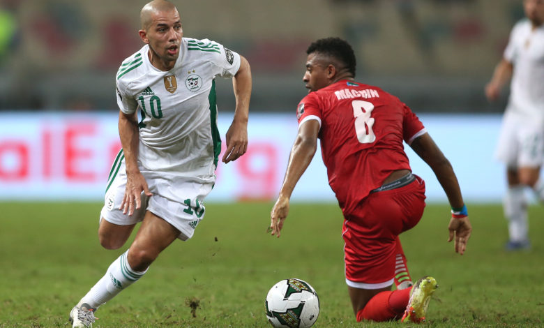 سفيان فيجولي - منتخب الجزائر - منتخب غينيا الاستوائية - كأس أمم إفريقيا