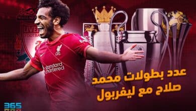 بطولات محمد صلاح مع ليفربول