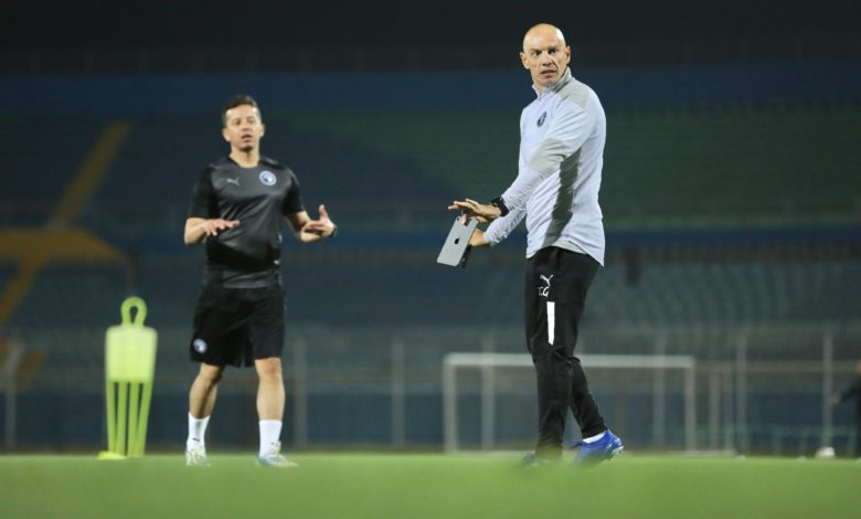 تاكيس جونياس - صورة من الحساب الرسمي لنادي بيراميدز عبر تويتر (Pyramids FC)