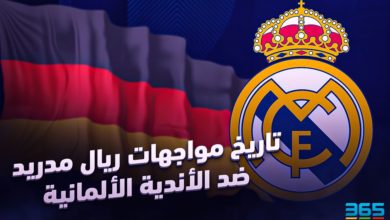 تاريخ مواجهات ريال مدريد ضد الأندية الألمانية