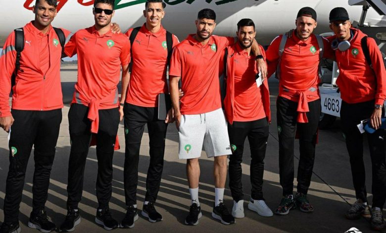 منتخب المغرب - من الصفحة الرسيمة للجامعة المغربية