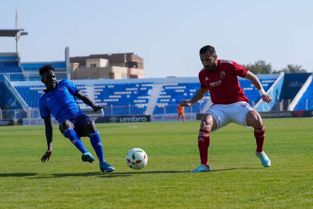 مباراة الأهلي المصري ضد الهلال السوداني في دوري أبطال إفريقيا