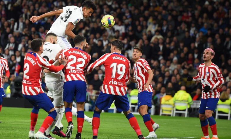 ألفارو رودريجيز - ريال مدريد ضد أتلتيكو مدريد -(المصدر:Gettyimages)