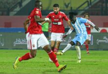 نتيجة مباراة الأهلي في الدوري المصري - أحمد قندوسي