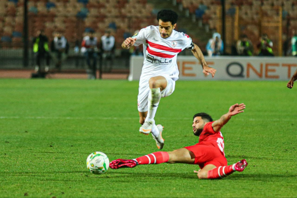 الزمالك - عمر جابر - تصوير مصطفى الشحات