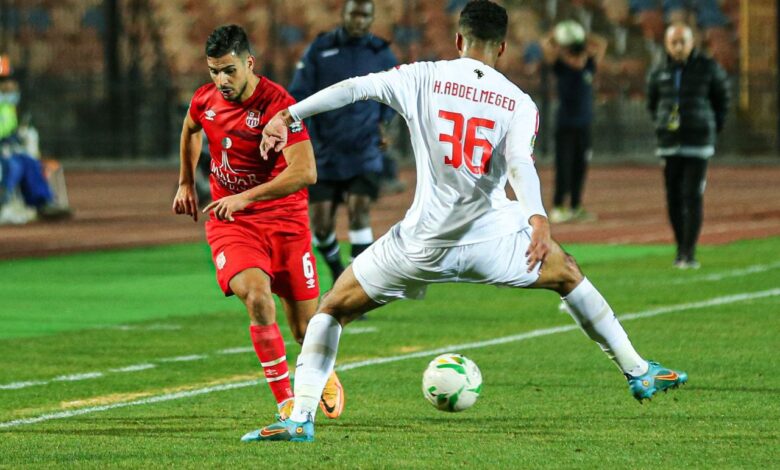 الزمالك ضد شباب بلوزداد (تصوير: مصطفى الشحات)