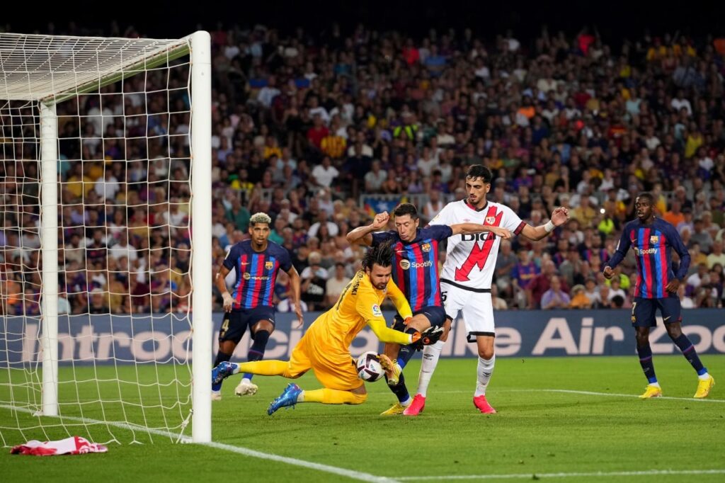 رايو فايكانو ضد برشلونة (المصدر:Gettyimages)