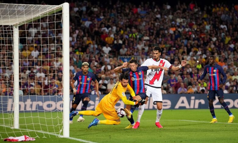 رايو فايكانو ضد برشلونة (المصدر:Gettyimages)