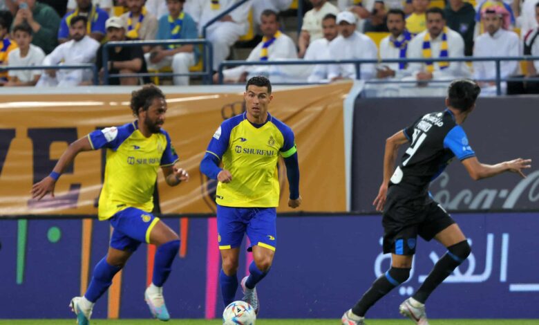 كريستيانو رونالدو - النصر السعودي - كأس الملك سلمان للأندية (المصدر:Gettyimages)