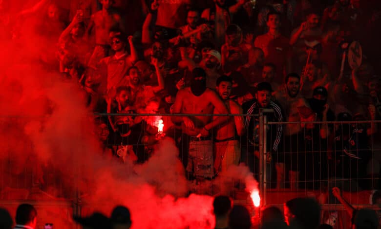 جماهير الأهلي - تصوير: عمر ناصيري