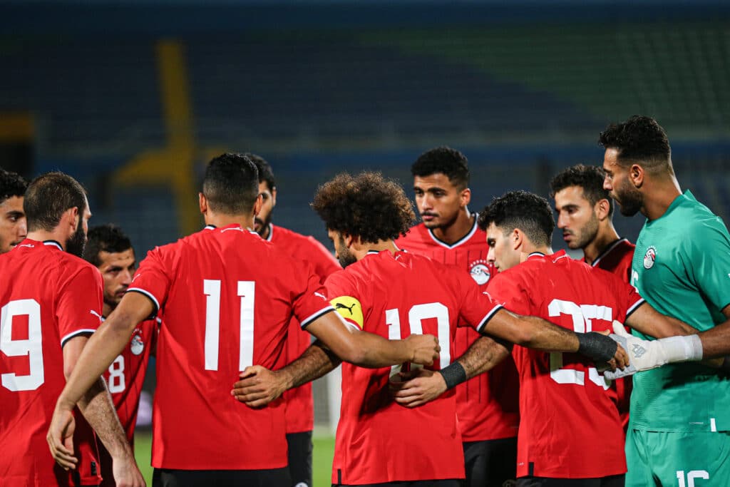 منتخب مصر  ضد جيبوتي (تصوير: مصطفى الشحات)