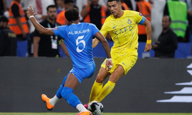 مباراة الهلال ضد النصر - ديربي الرياض