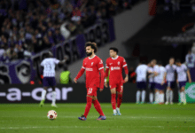 تولوز ضد ليفربول - محمد صلاح (المصدر:Gettyimages) تشكيل ليفربول