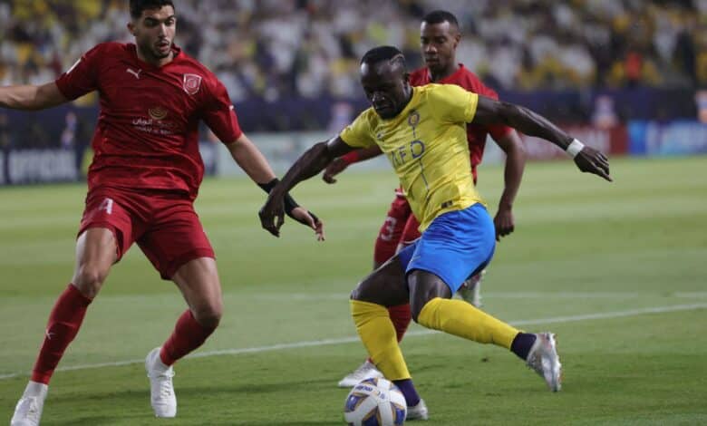 النصر ضد الدحيل دوري أبطال آسيا