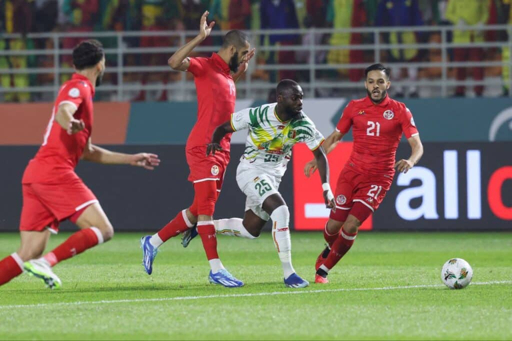 أهداف مباراة تونس ضد مالي