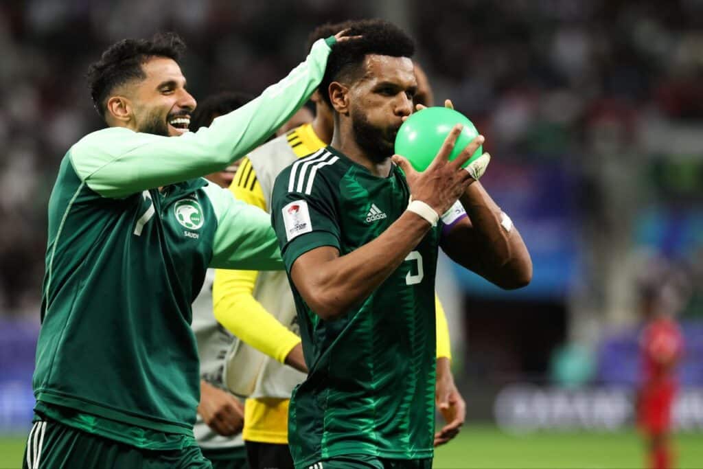 علي البليهي - منتخب السعودية ضد عمان