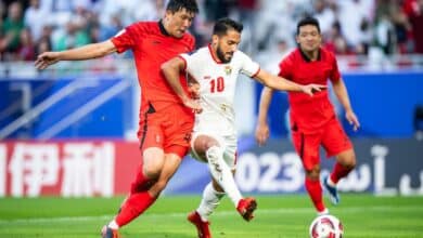 موسى التعمري- الأردن ضد كوريا الجنوبية - كأس آسيا 2023(المصدر:Gettyimages)