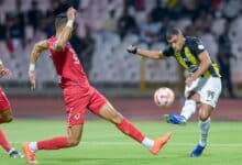 أهداف مباراة الاتحاد ضد الطائي