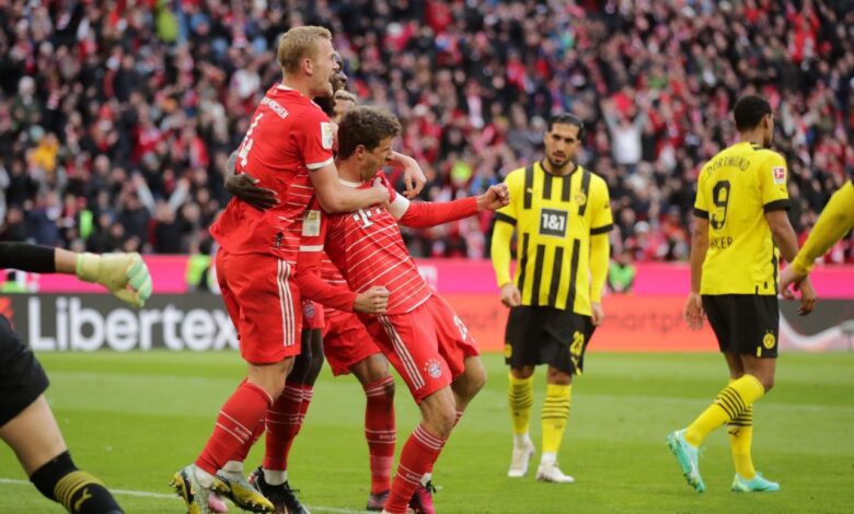 موعد مباراة بايرن ميونخ ضد بوروسيا دورتموند