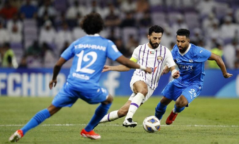 الهلال ضد العين