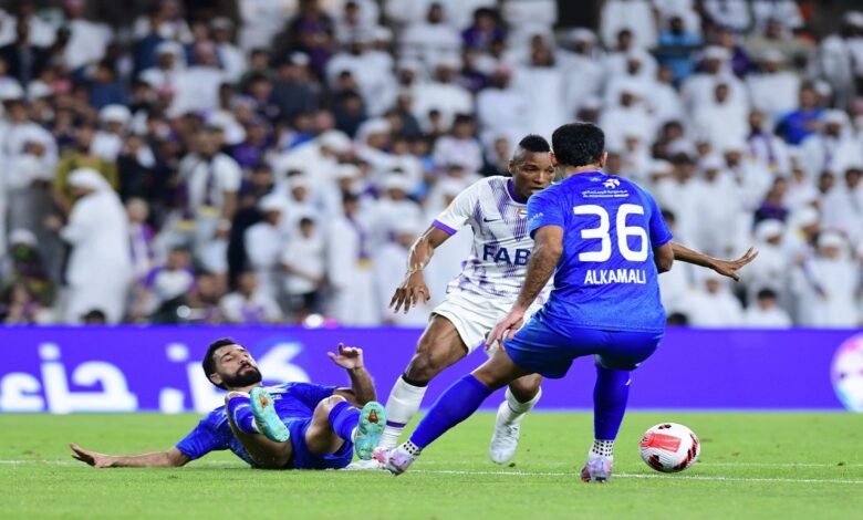 موعد مباراة العين ضد النصر