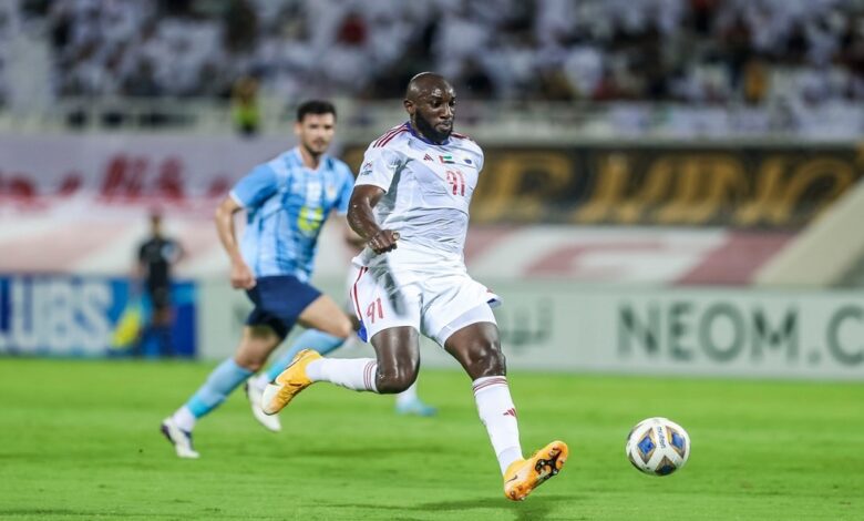 موسى ماريجا لاعب الشارقة الإماراتي