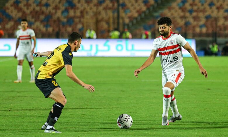 تشكيل الزمالك ضد الإسماعيلي