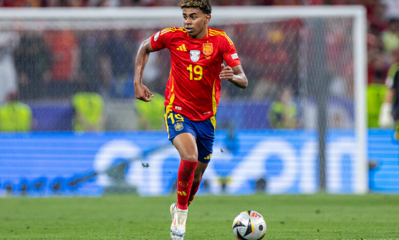 لامين يامال لاعب منتخب إسبانيا - (المصدر:Gettyimages)