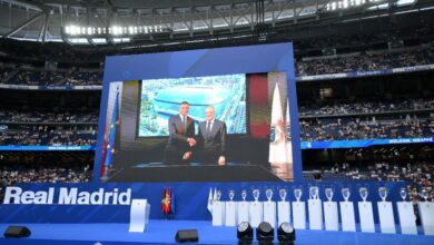 مؤتمر تقديم كيليان مبابي لاعبًا لـ ريال مدريد