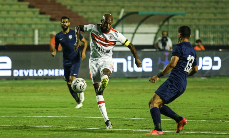 تشكيل الزمالك ضد إنبي بالجولة 22 في الدوري المصري