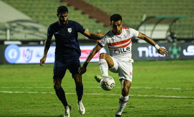 القنوات الناقلة لمباراة الزمالك ضد إنبي بالجولة 22 في الدوري المصري