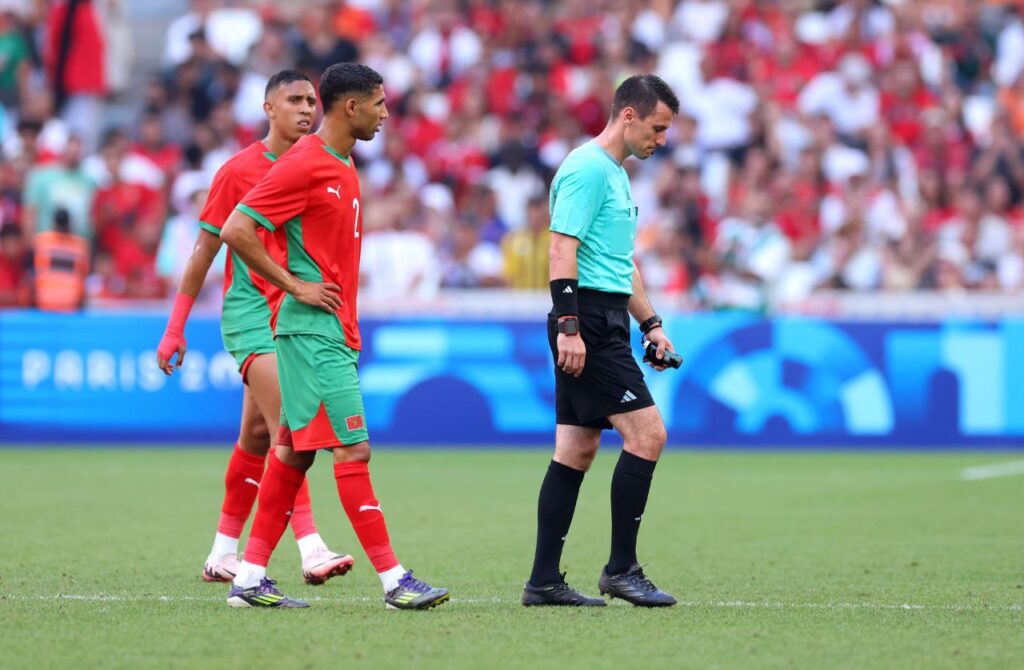 أشرف حكيمي - منتخب المغرب الأولمبي