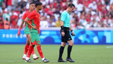 أشرف حكيمي - منتخب المغرب الأولمبي