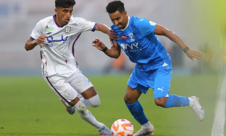 موعد مباراة الهلال ضد الفيحاء في الدوري السعودي