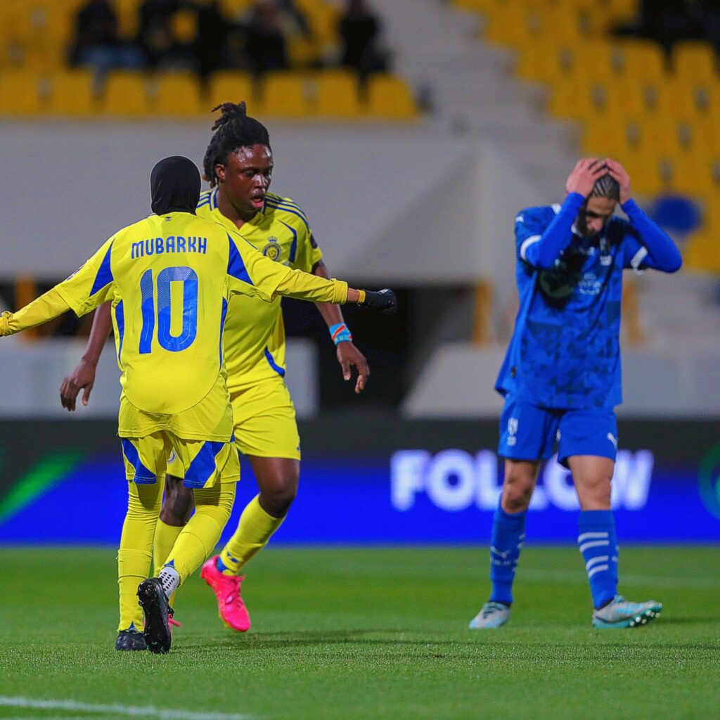 الصالح سبورت : 
			الدوري السعودي للسيدات.. النصر يلتهم الهلال برباعية في الديربي		