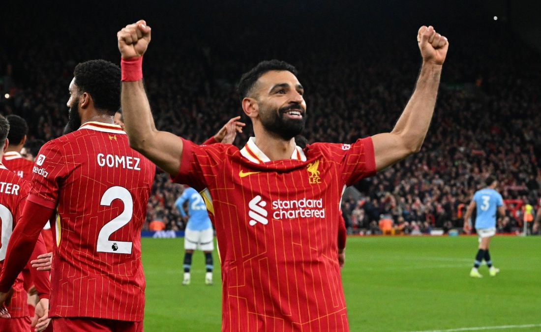 الصالح سبورت : 
			بتصريح “مضحك” محمد صلاح يمازح أسطورة ليفربول		