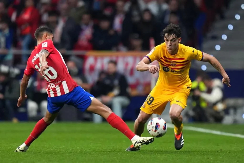 برشلونة ضد أتلتيكو مدريد (المصدر:Gettyimages)