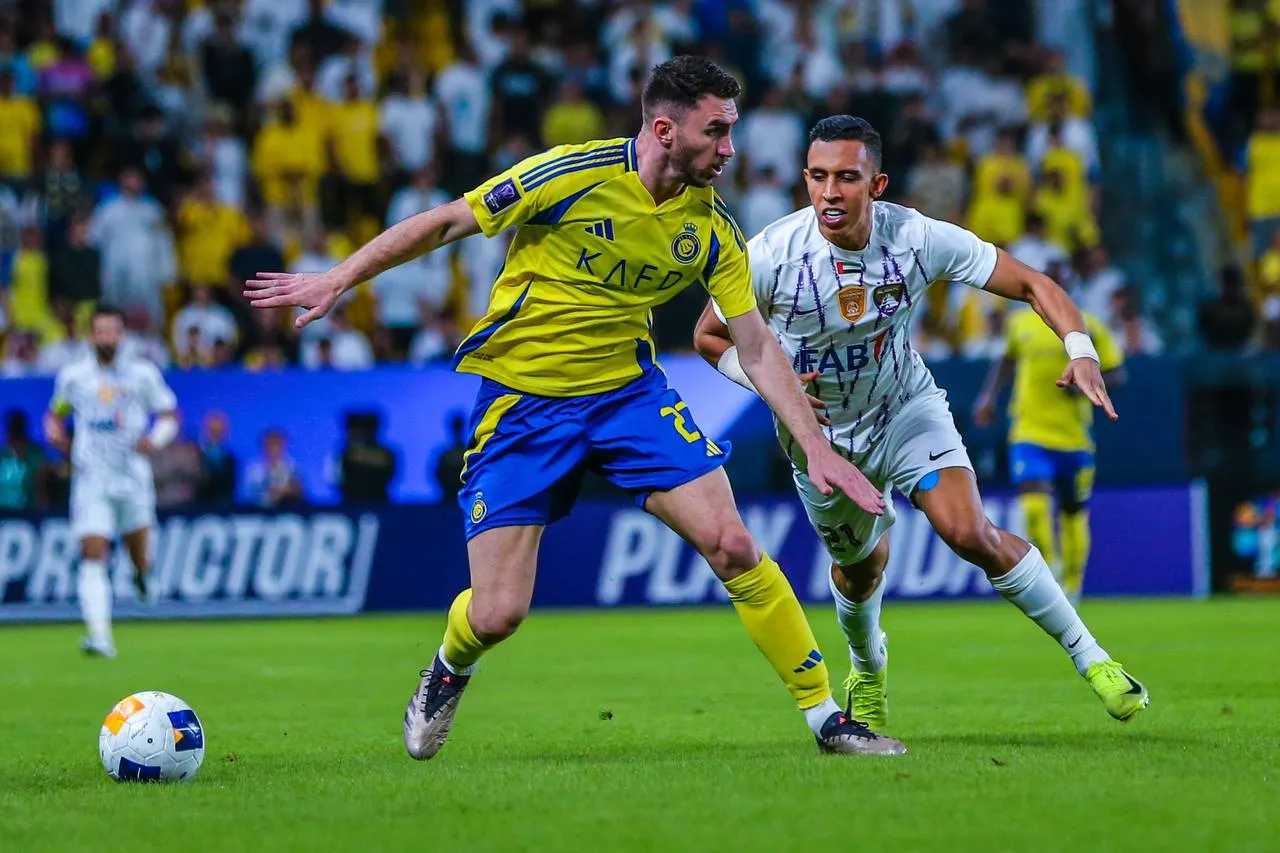 الصالح سبورت : 
			تشكيل النصر ضد الوحدة بالجولة 22 في الدوري السعودي		