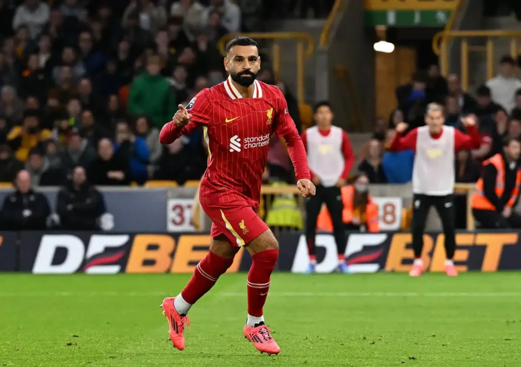 محمد صلاح - مباراة ليفربول (المصدر:Gettyimages)