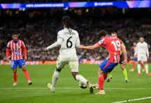 جوليان ألفاريز - إدواردو كامافينجا - أتلتيكو مدريد - ريال مدريد (المصدر:Gettyimages)