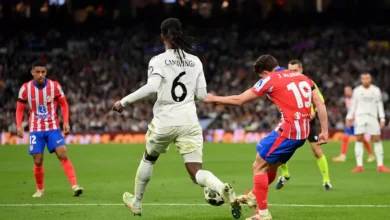 جوليان ألفاريز - إدواردو كامافينجا - أتلتيكو مدريد - ريال مدريد (المصدر:Gettyimages)