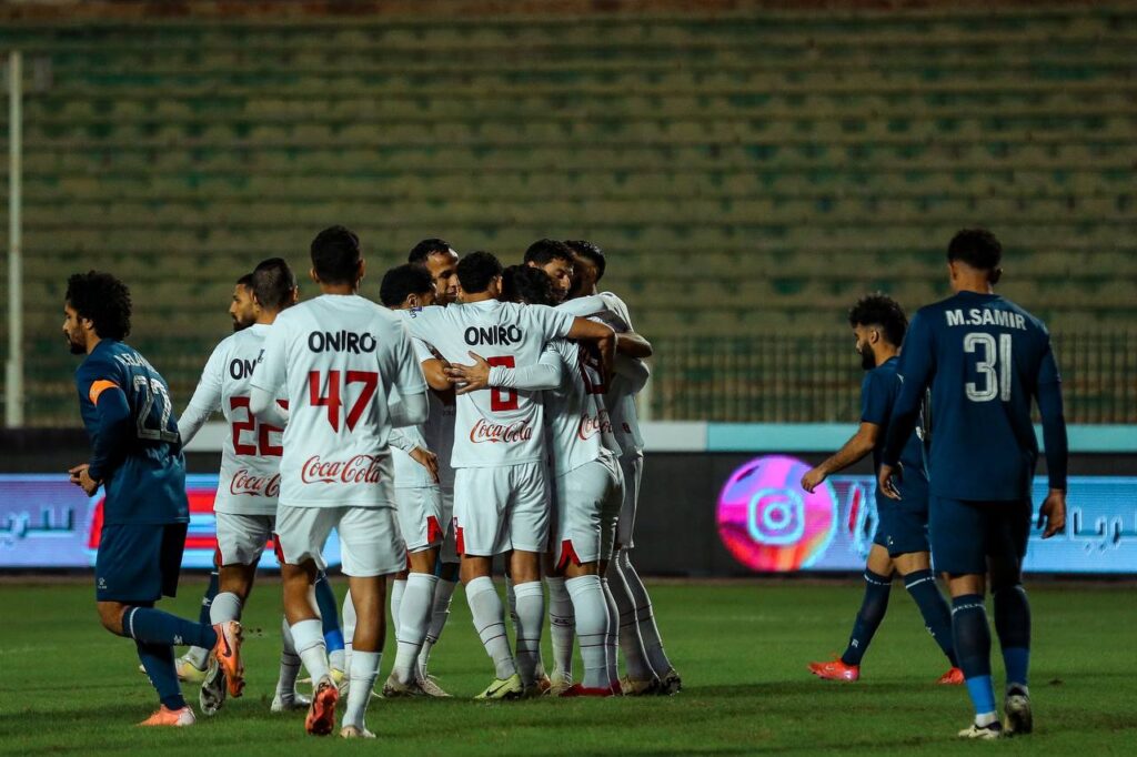 الزمالك ضد إنبي - الدوري المصري