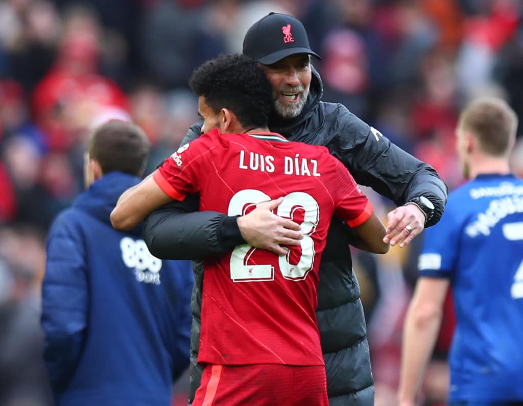 Luis Díaz ha sido fundamental en Liverpool