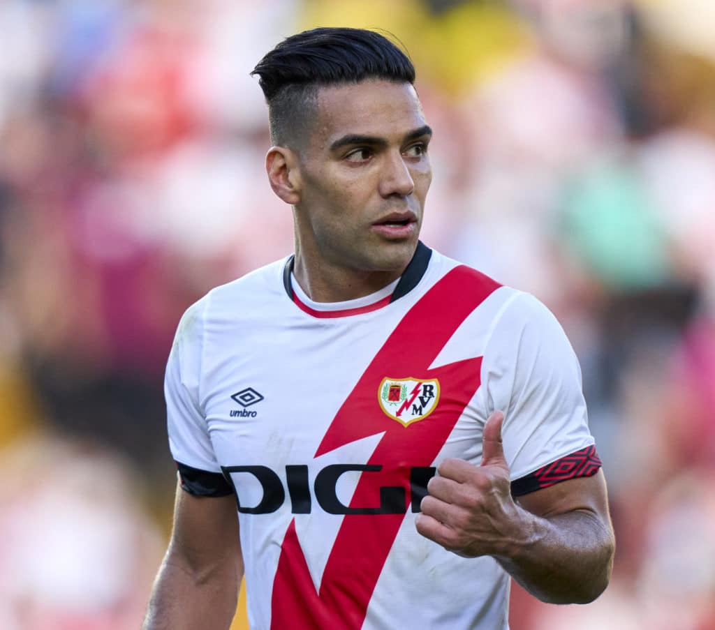 Radamel Falcao con Rayo