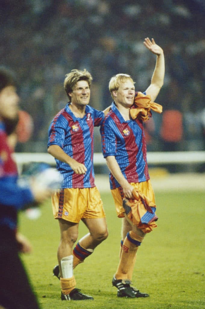 Ronald Koeman le dio el primer título de Champions League al Barcelona en 1992.