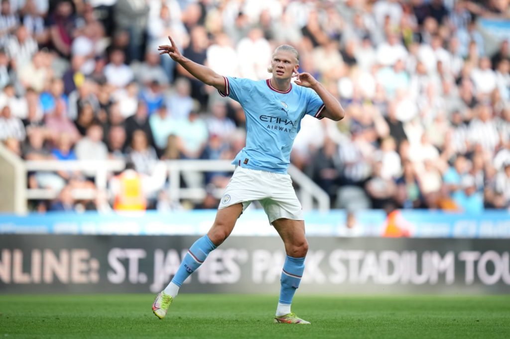 Erling Haaland está camino a ser historia con el Manchester City.